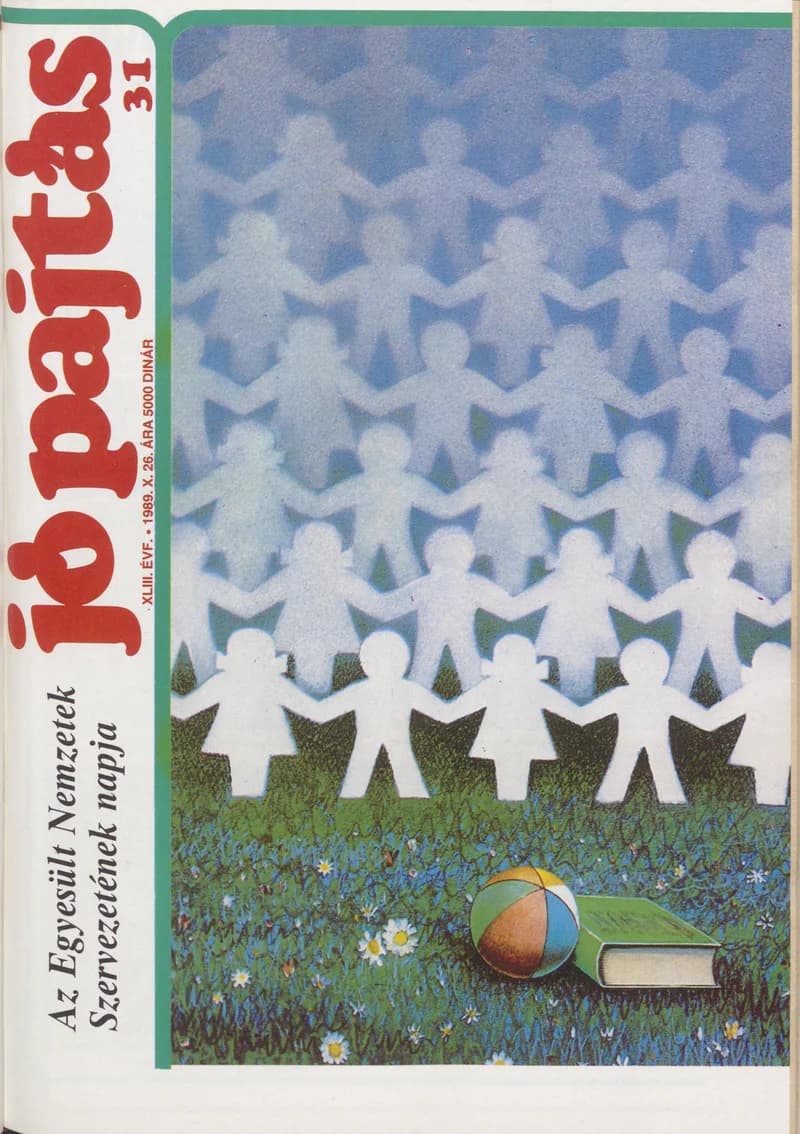 Jó Pajtás, 43. évf. 1989. október 26. 31. sz.