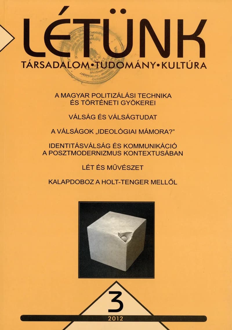 Létünk, 42. évf. 2012. 3. sz. 1–183. oldal