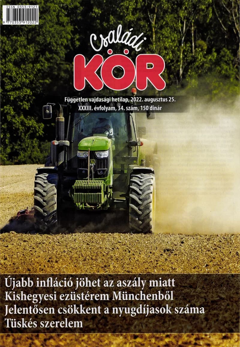 Családi Kör, 33. évf. 2022. augusztus 25. 34. sz.