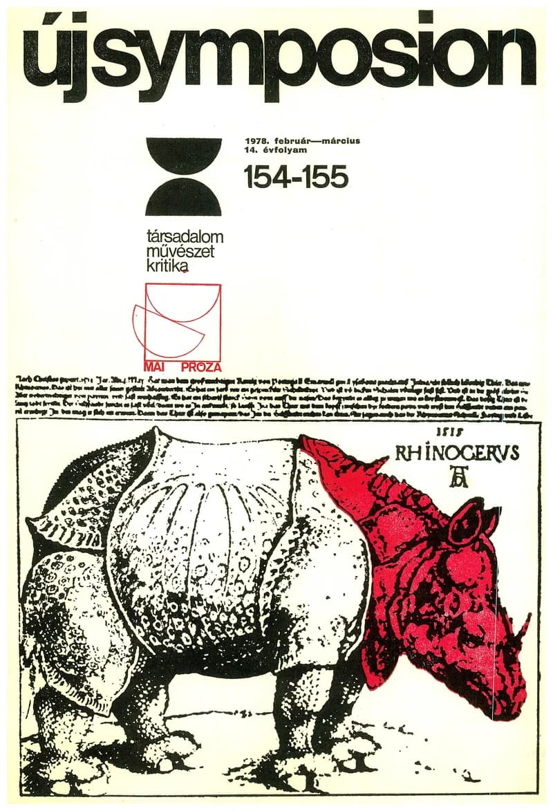 Új Symposion, 14. évf. 1978. február – március. 154–155. sz. 55–128. oldal