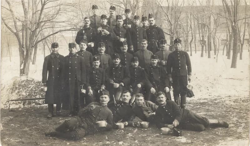 Lendvai Lajos katonaképe  Bács-Bodrog vármegyében 