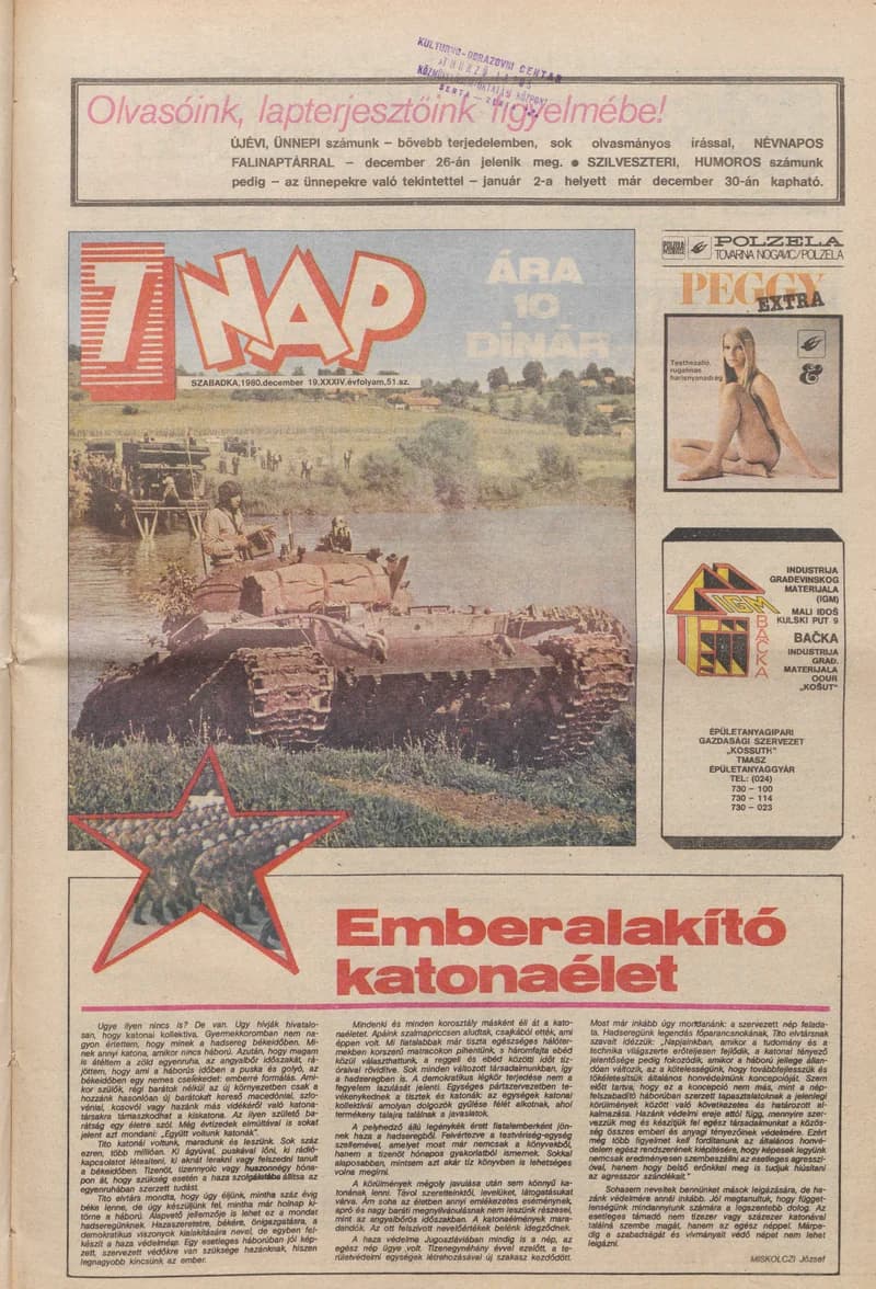 7 Nap, 35. évf. 1980. december 19. 51. sz. 1–24. oldal