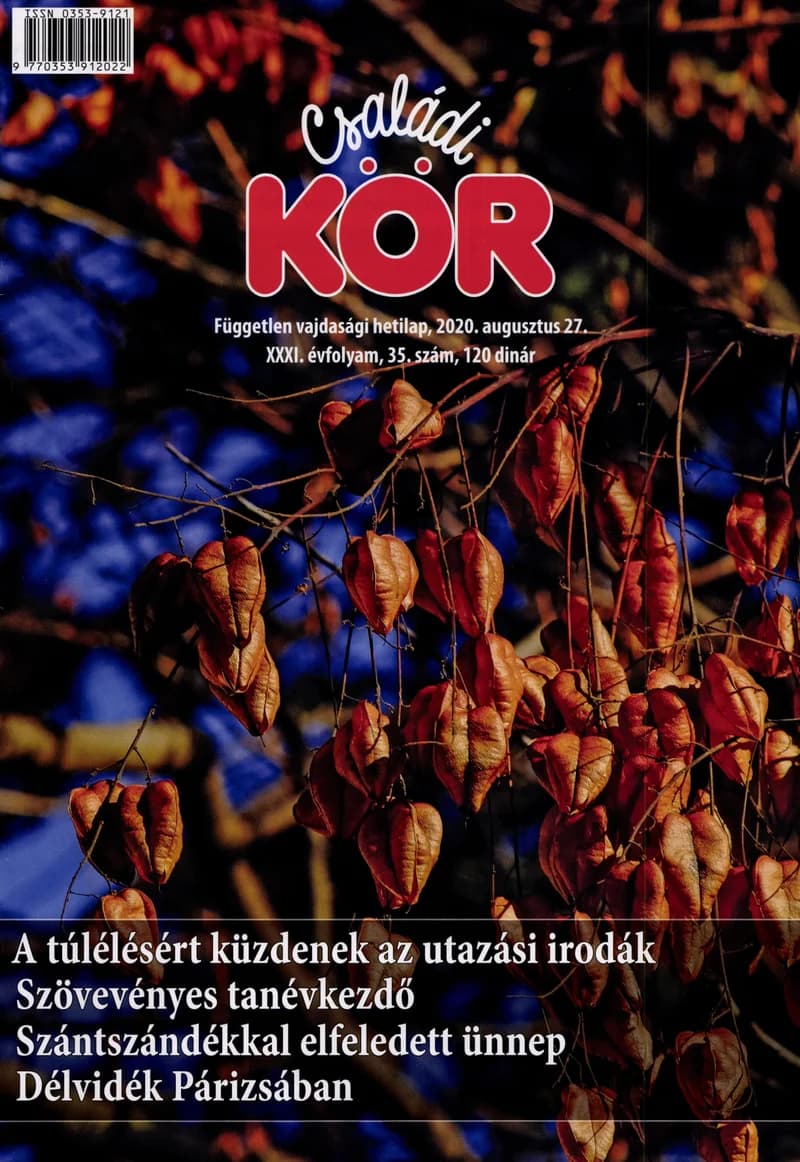 Családi Kör, 31. évf. 2020. augusztus 27. 35. sz.