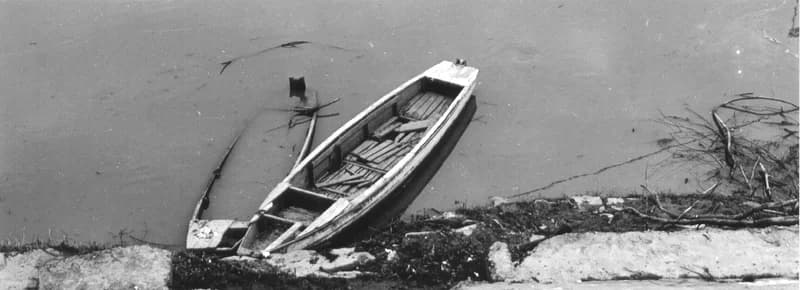 A zentai Tisza-parti sétány vége