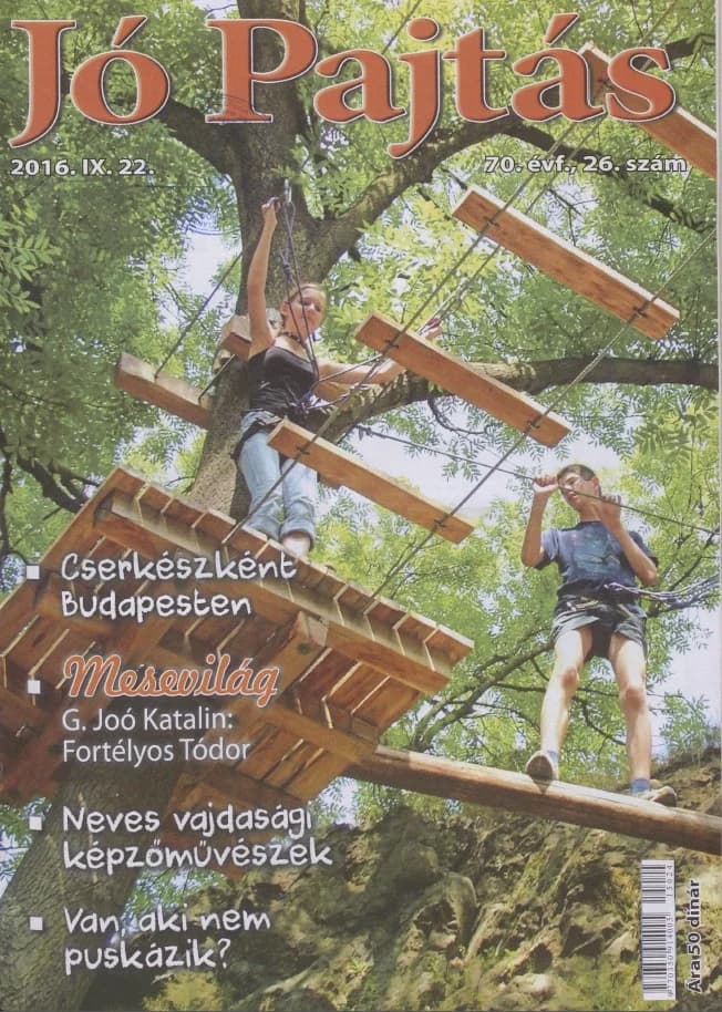 Jó Pajtás, 70. évf. 2016. szeptember 22. 26. sz.