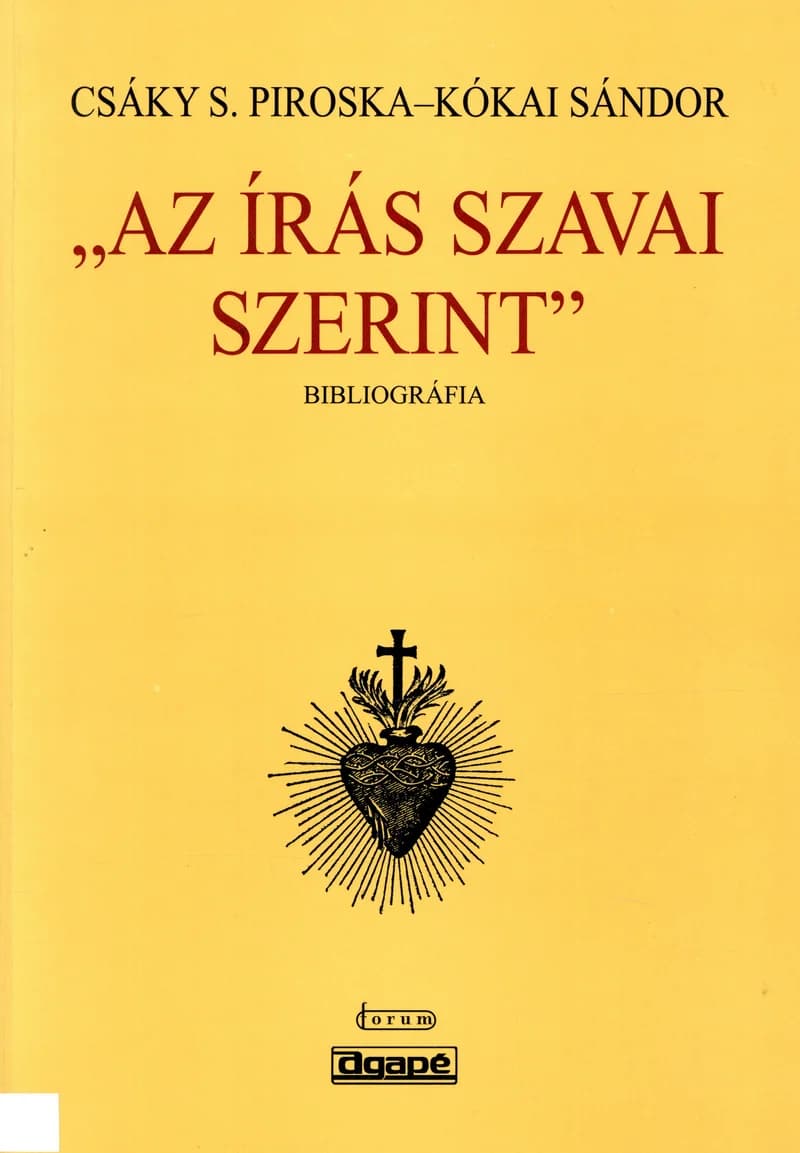 „Az írás szavai szerint”