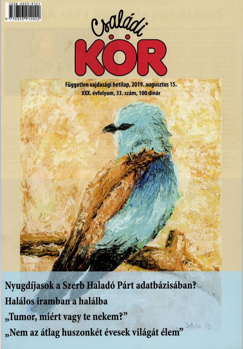 Családi Kör, 30. évf. 2019. augusztus 15. 33. sz.