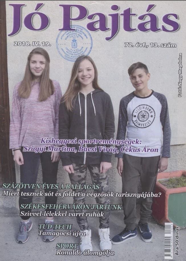 Jó Pajtás, 72. évf. 2018. április 19. 13. sz.