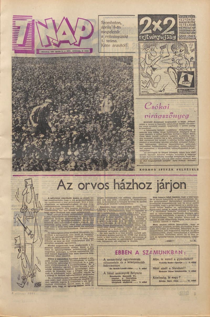 7 Nap, 21. évf. 1966. április 8. 15. sz. 1–20. oldal
