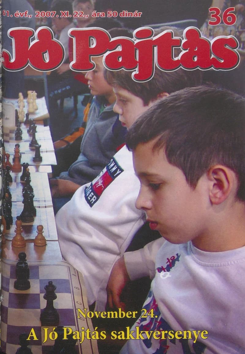 Jó Pajtás, 61. évf. 2007. november 22. 36. sz.