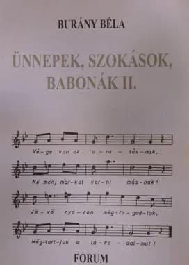 Ünnepek, szokások, babonák II.