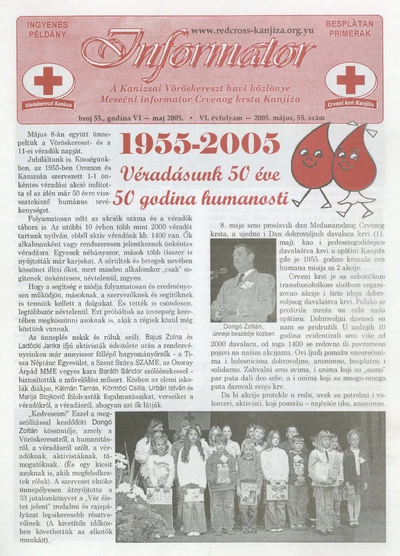 Informator, 6. évf. 2005. május 1. 55. sz.