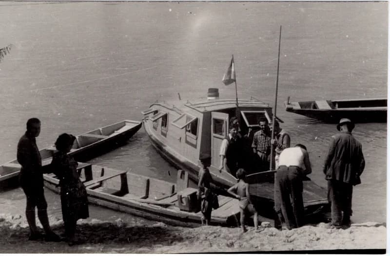 A művészek megérkezése Padéra