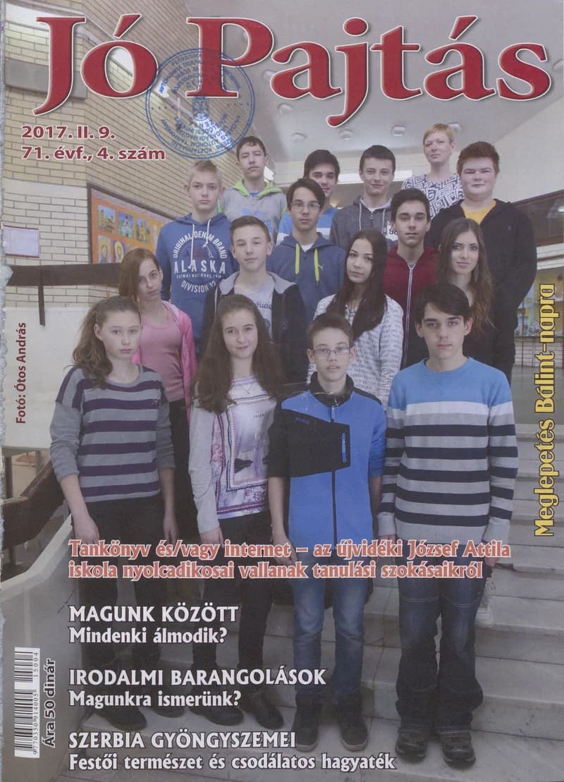 Jó Pajtás, 71. évf. 2017. február 9. 4. sz.