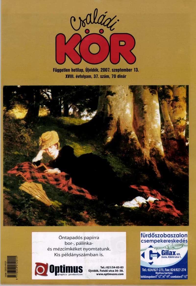 Családi Kör, 18. évf. 2007. szeptember 13. 37. sz.