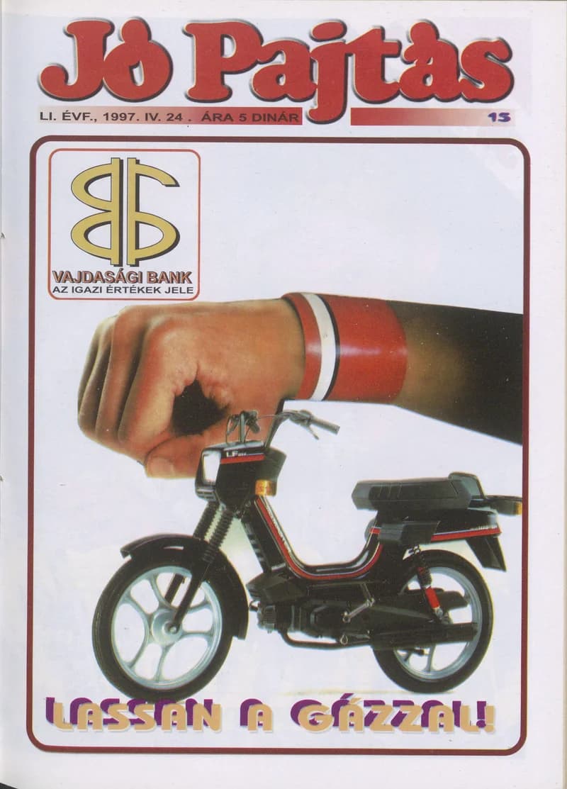 Jó Pajtás, 51. évf. 1997. április 24. 15. sz.