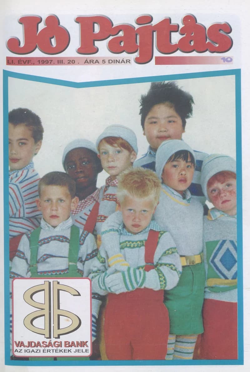 Jó Pajtás, 51. évf. 1997. március 20. 10. sz.