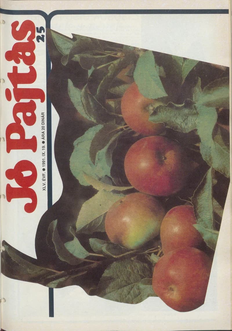 Jó Pajtás, 45. évf. 1991. szeptember 19. 25. sz.