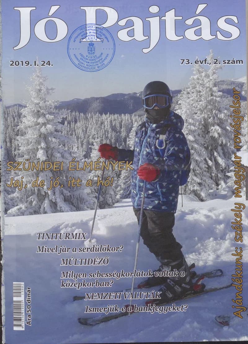 Jó Pajtás, 73. évf. 2019. január 24. 2. sz.