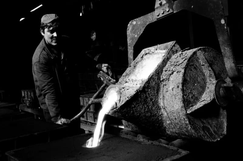 Kikindai öntödében