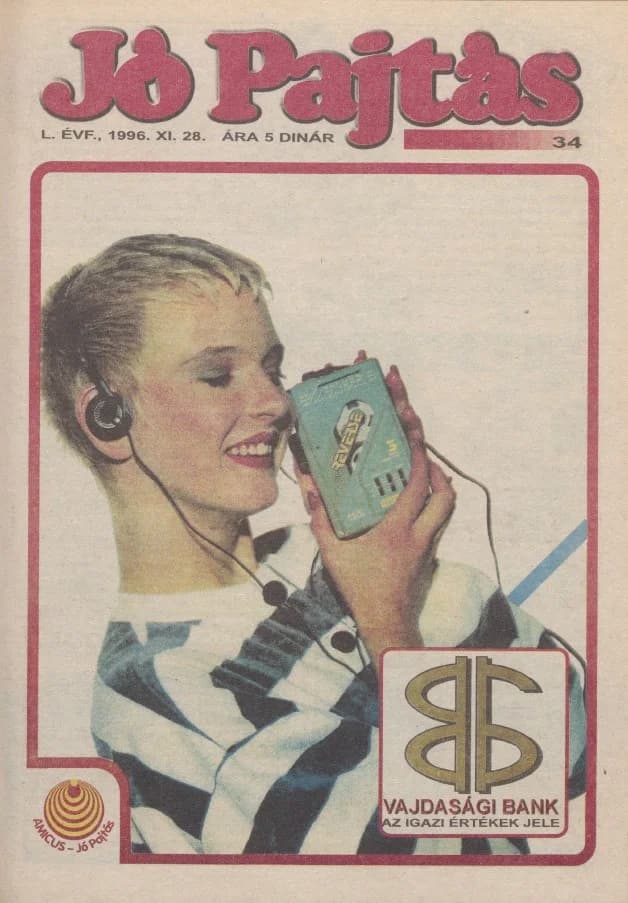 Jó Pajtás, 50. évf. 1996. november 28. 34. sz.
