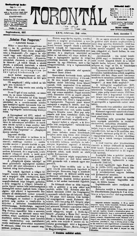 Torontál, 26. évf. 1897. december 7. 280. sz.