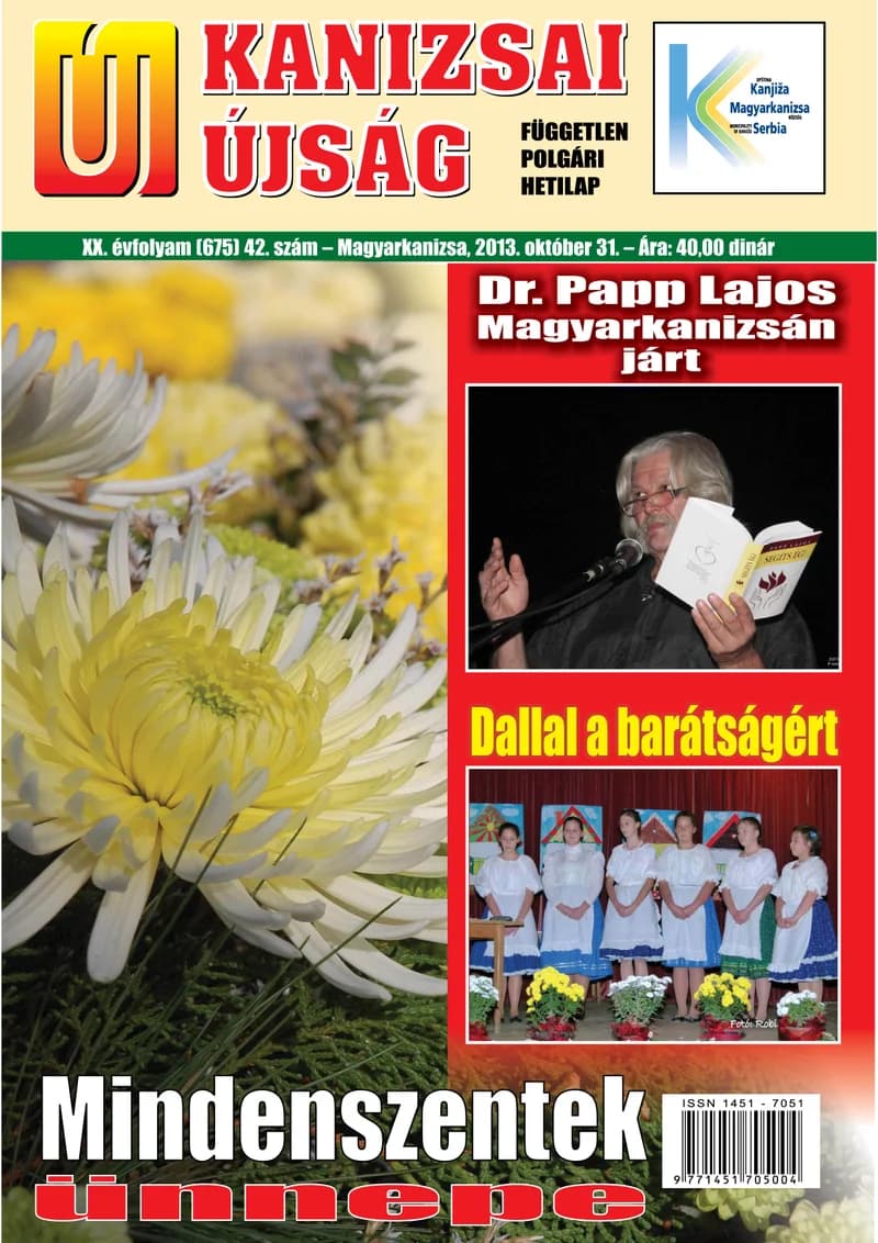 Új Kanizsai Újság, 20. évf. 2013. október 31. 42. sz.