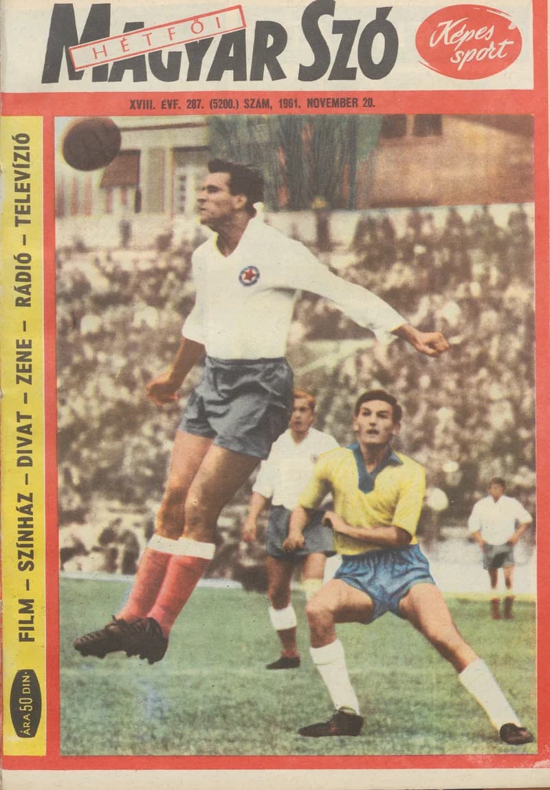 Hétfői Magyar Szó, 18. évf. 1961. november 20. 287. sz.