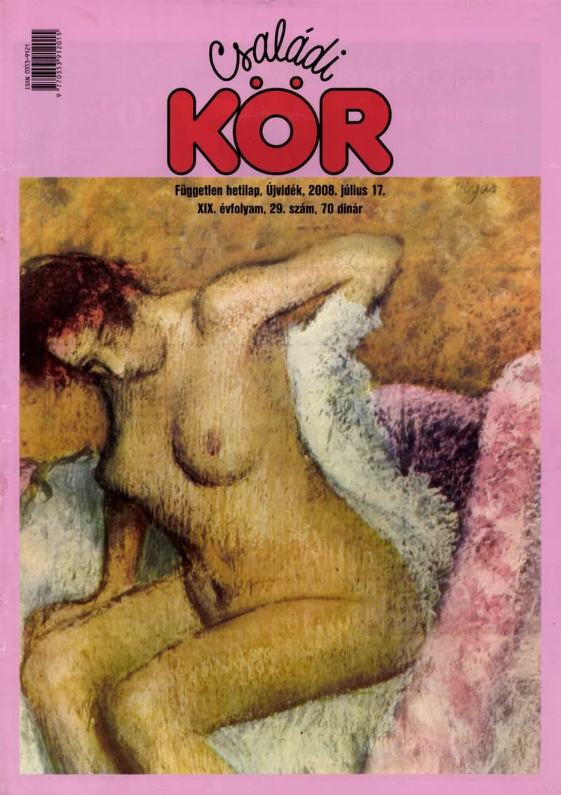 Családi Kör, 19. évf. 2008. július 17. 29. sz.