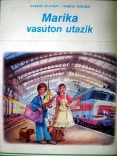 Marika vasúton utazik
