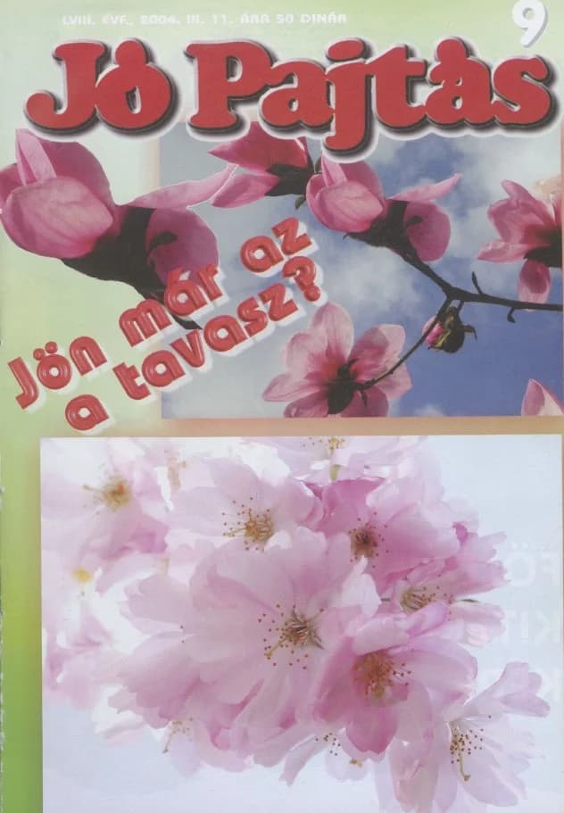 Jó Pajtás, 58. évf. 2004. március 11. 9. sz.