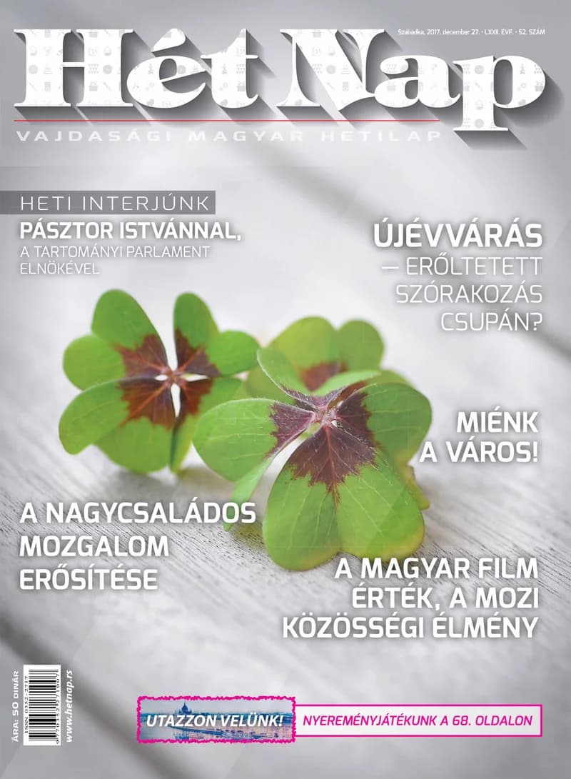 7 Nap, 72. évf. 2017. december 27. 52. sz.