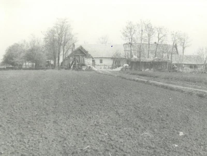 Jánosi Imre tanyája a Jegricska folyó partján