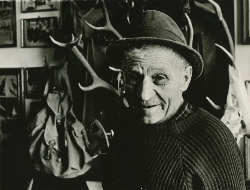 Antal László vadász és állatpreparátor