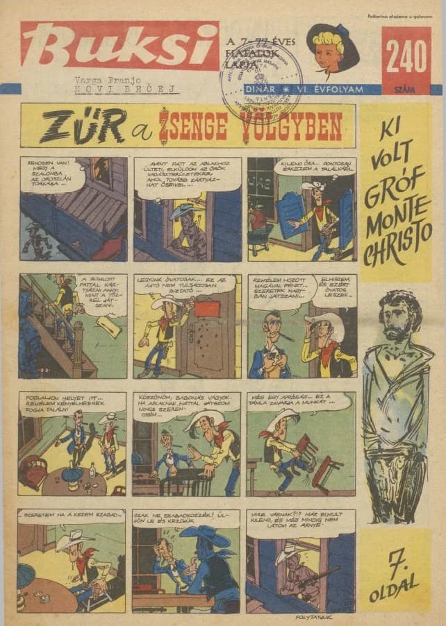 Buksi, 6. évf. 1962. július 26. 240. sz.