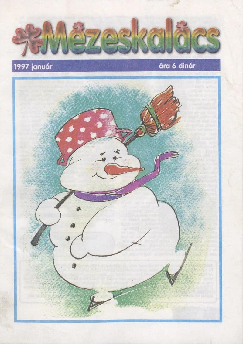 Mézeskalács, 45. évf. 1997. január. 1. sz.