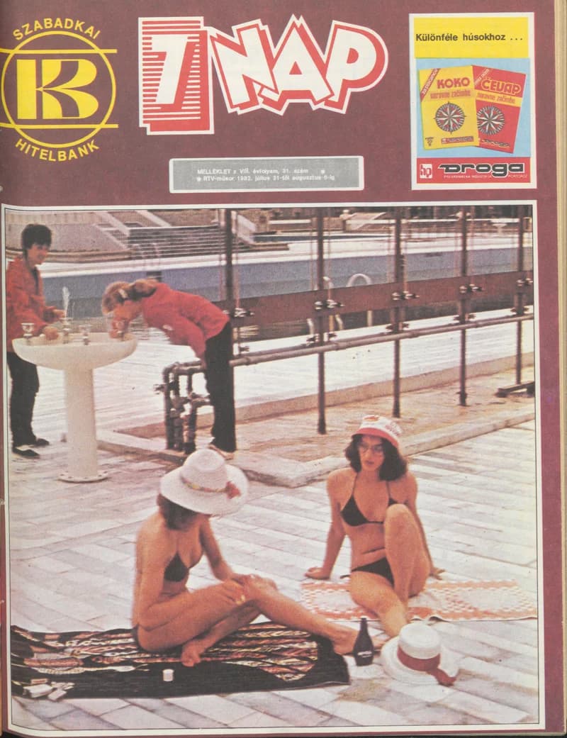 7 Nap melléklet, 8. évf. 1982. július 31. – augusztus 6. 31. sz.