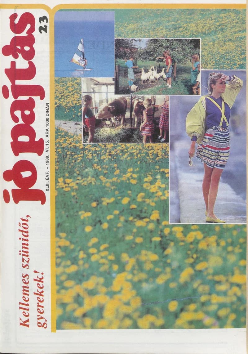 Jó Pajtás, 43. évf. 1989. június 15. 23. sz.
