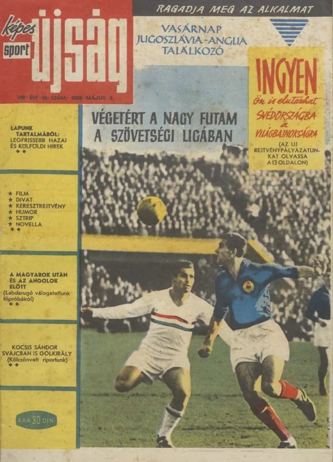 Hétfői Magyar Szó, 8. évf. 1958. május 5. 19. sz.