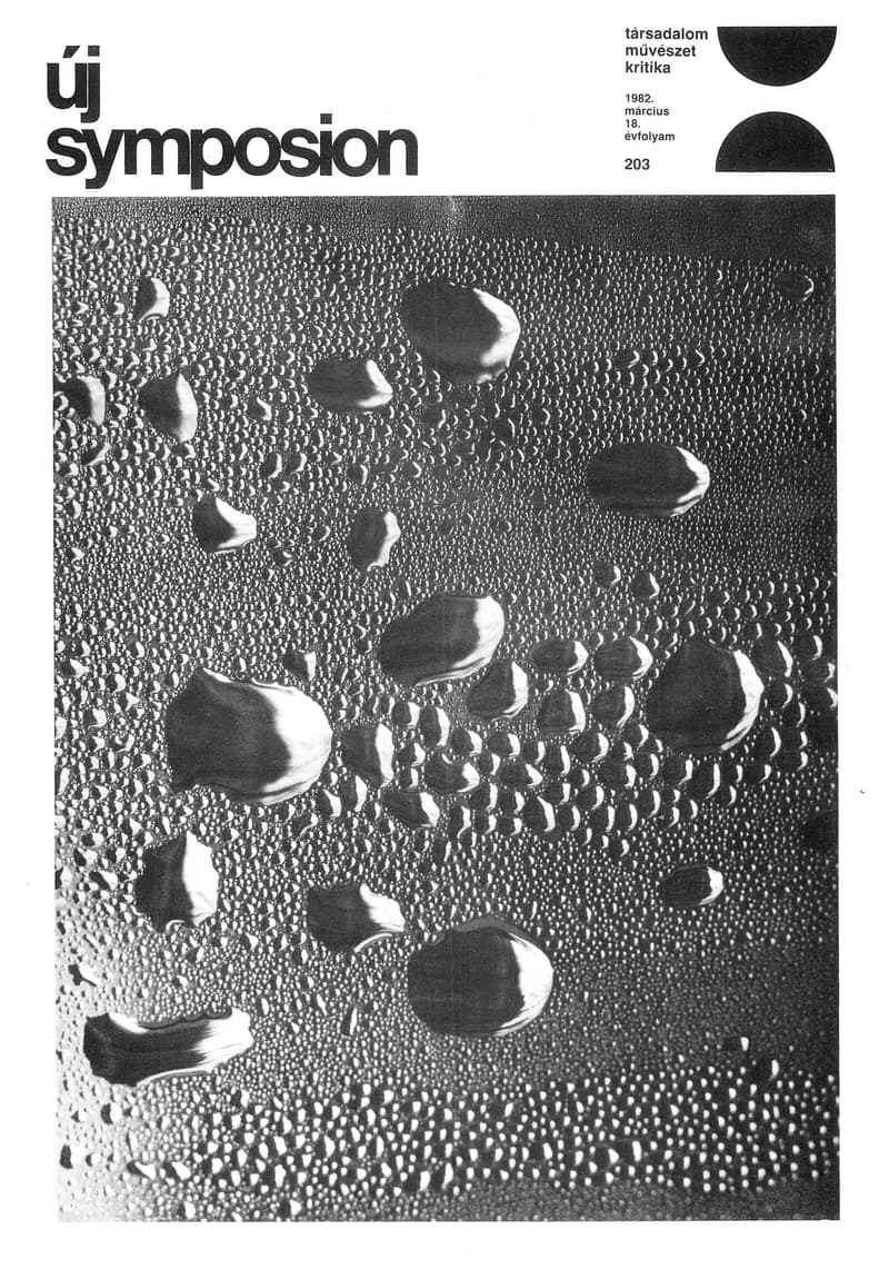 Új Symposion, 18. évf. 1982. március. 203. sz. 41–108. oldal