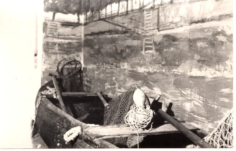 Halászat kiállítás - csónakrész