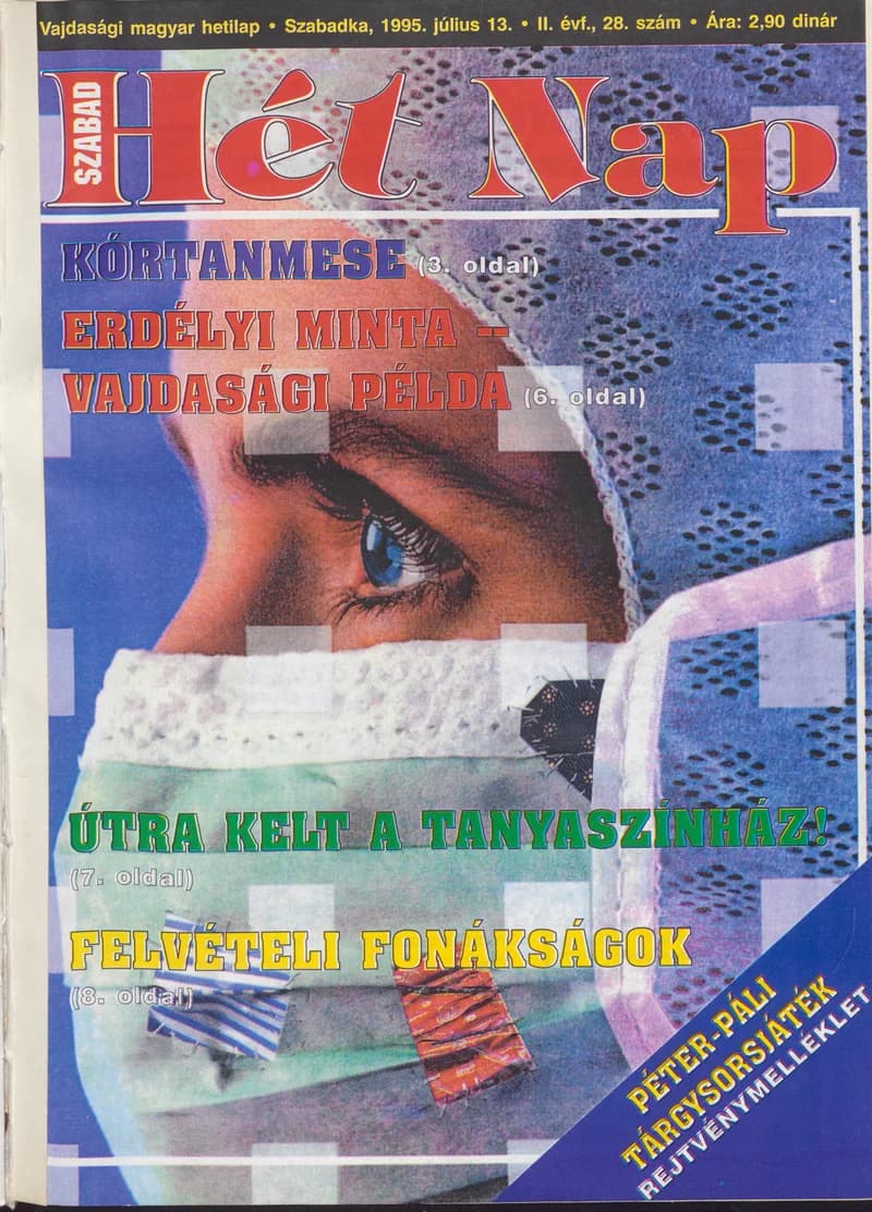 Szabad Hét Nap, 2. évf. 1995. július 13. 28. sz.