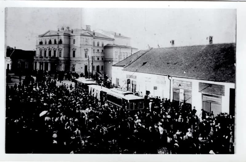 Stevan Sremac temetése (1906)