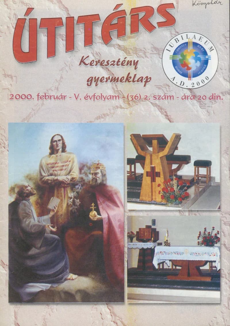 Útitárs, 5. évf. 2000. február 1. 2. sz.