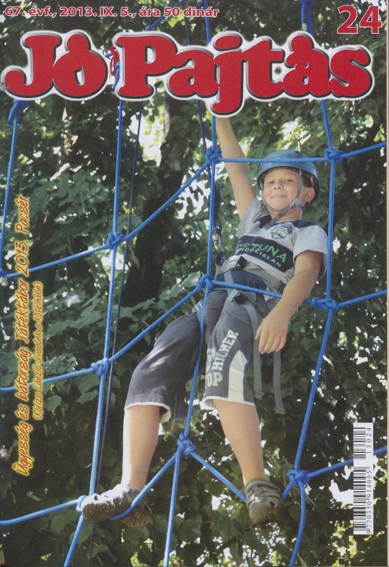 Jó Pajtás, 67. évf. 2013. szeptember 5. 24. sz.
