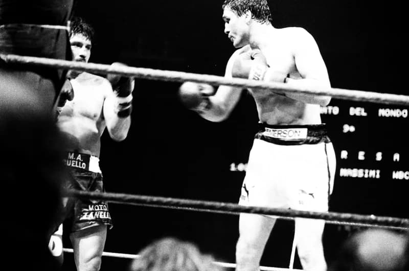 Ökölvívás Milánóban /Miguel Angel Cuello - Mate Parlov/