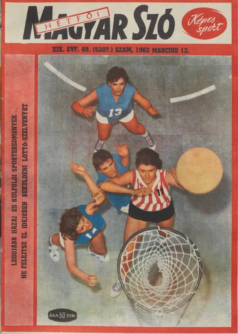 Hétfői Magyar Szó, 19. évf. 1962. március 12. 69. sz.