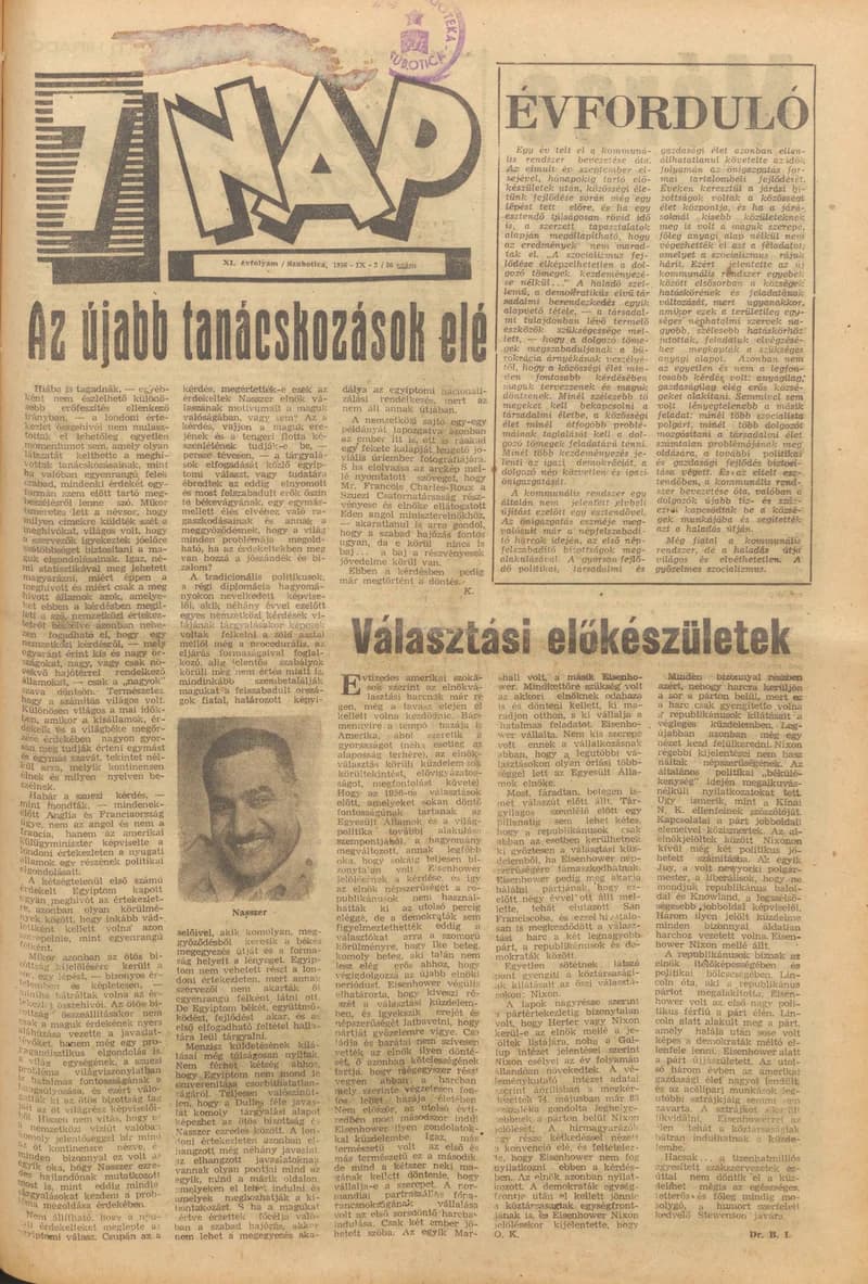 7 Nap, 11. évf. 1956. szeptember 2. 36. sz.