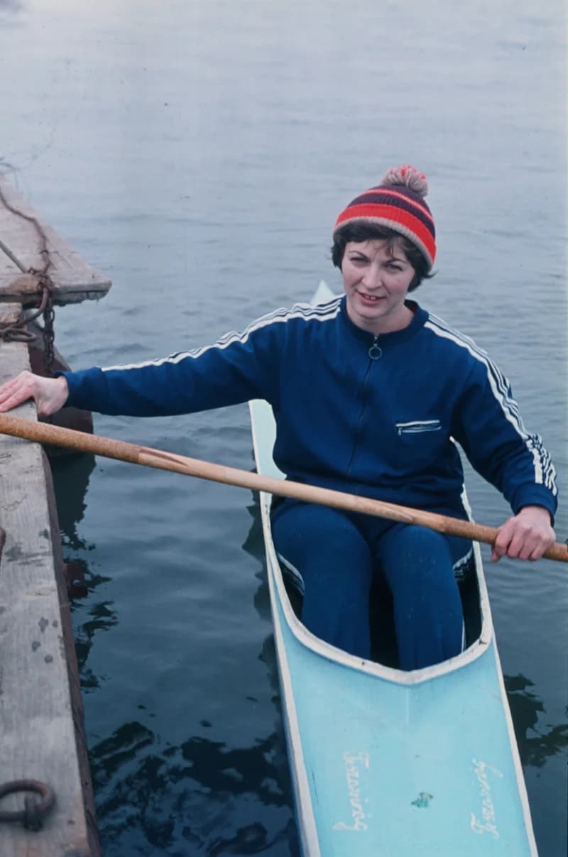 Koncz Klára országos bajnok (kajak egyes)