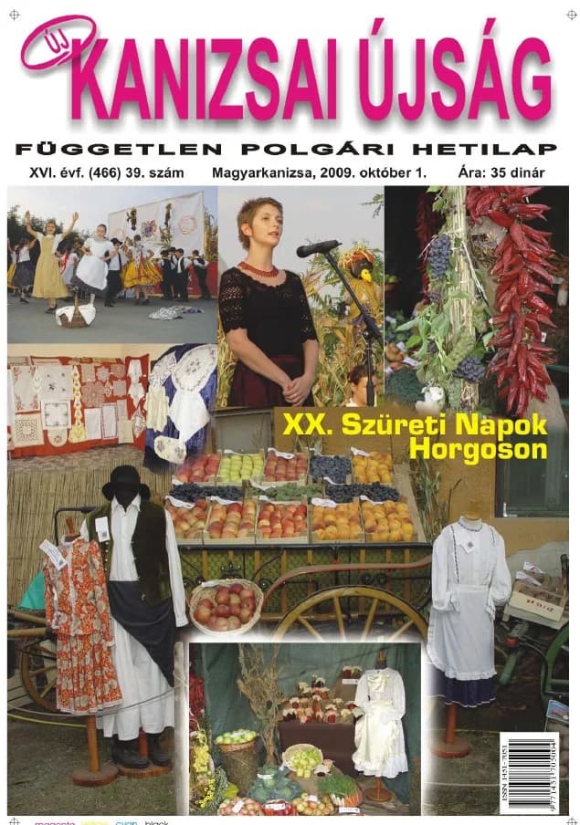 Új Kanizsai Újság, 16. évf. 2009. október 1. 39. sz.